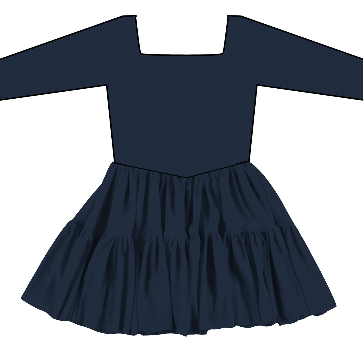 Navel LS Tulle Twirlie (P/O)