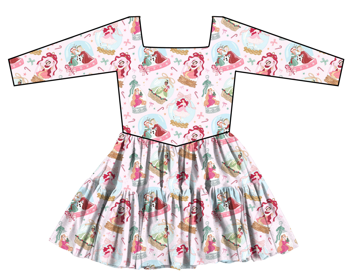 Tinsel & Tiaras LS Twirlie (P/O)