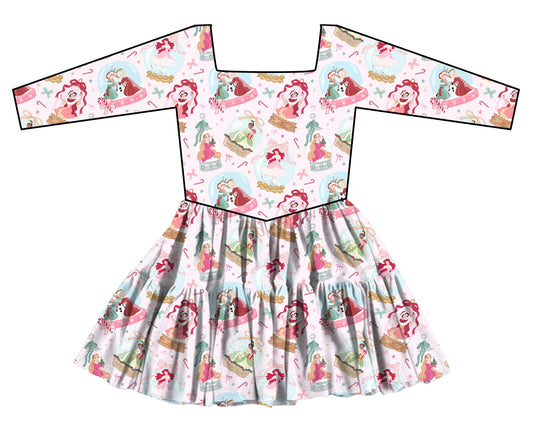 Tinsel & Tiaras LS Twirlie (P/O)