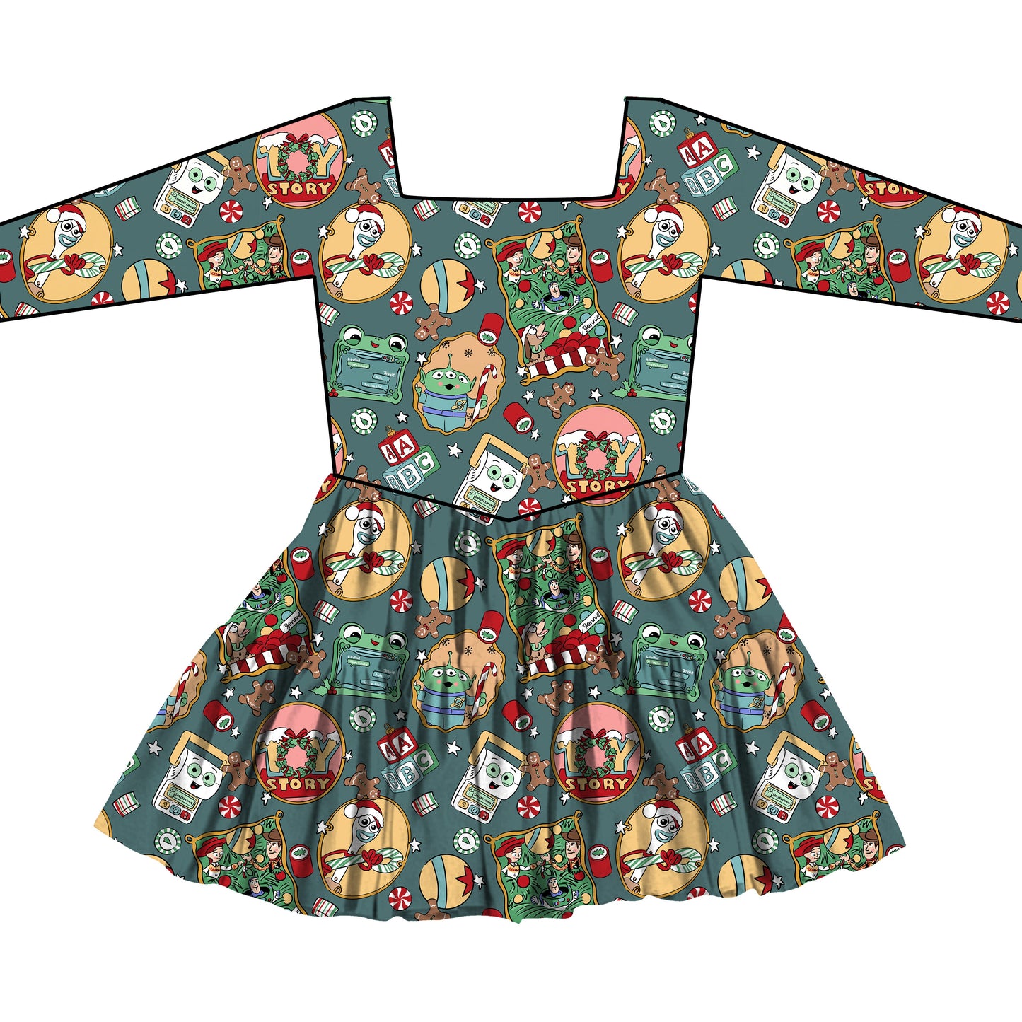 Toyland Tidings LS Twirlie (P/O)