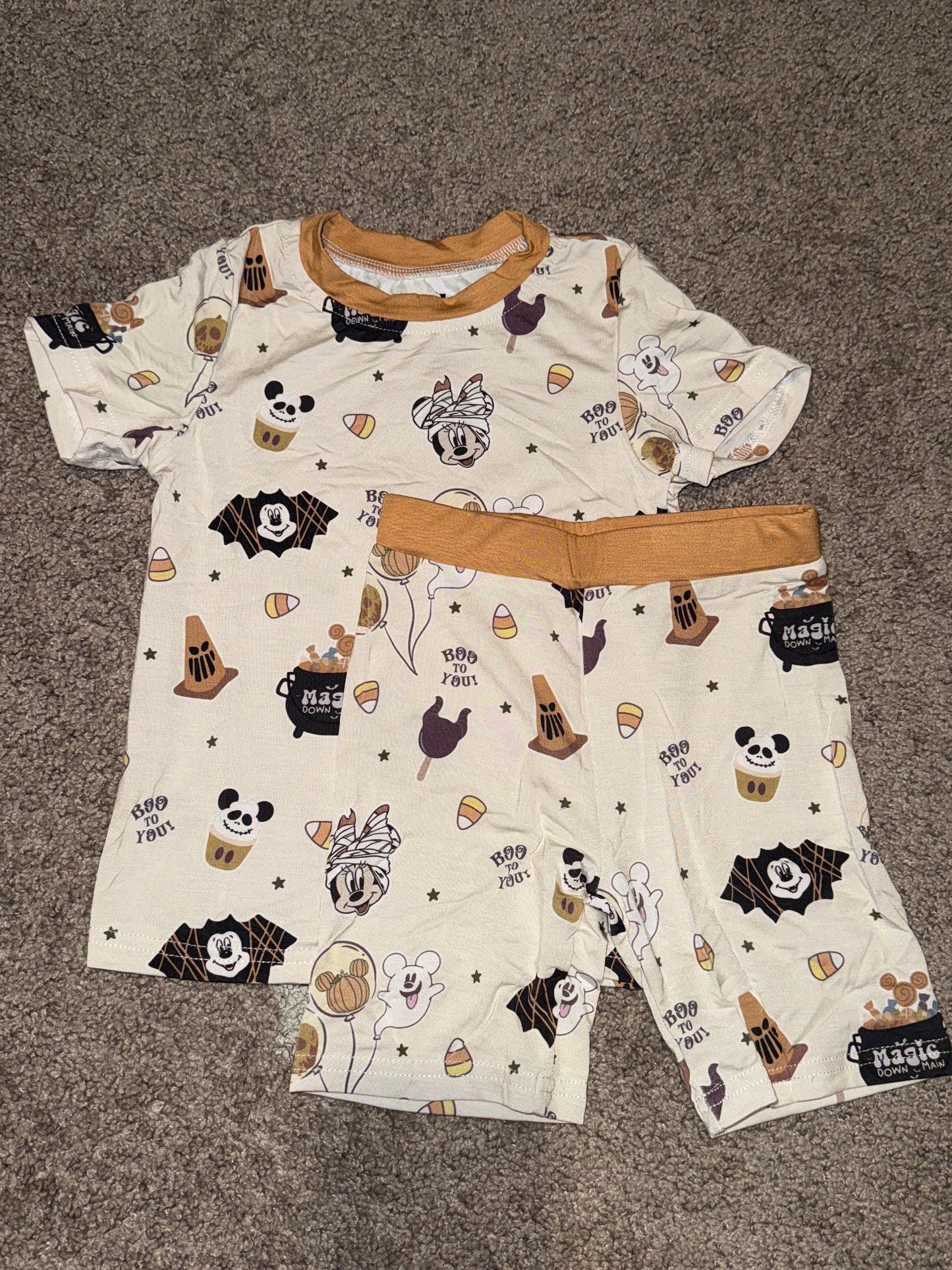 Boo-To-You Shortie Set