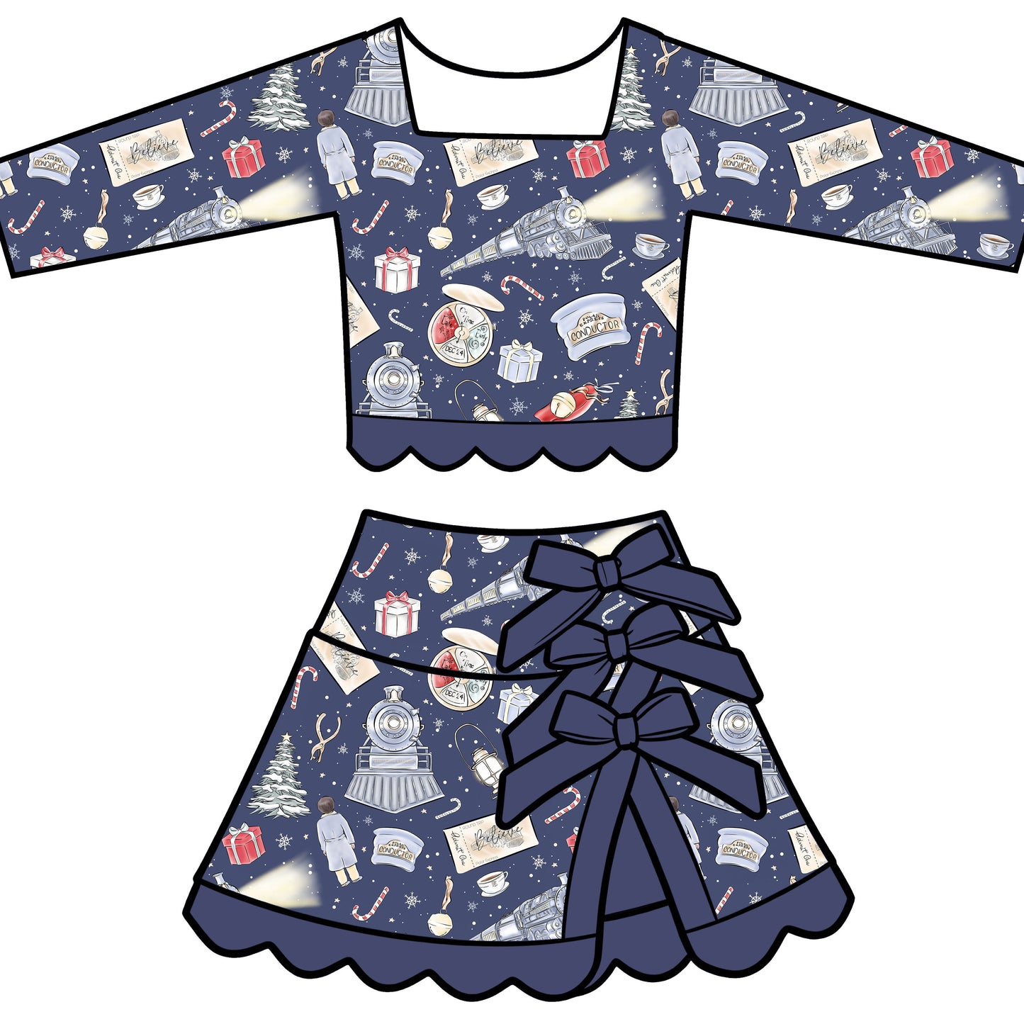 All Aboard LS Tutu Set (P/O)