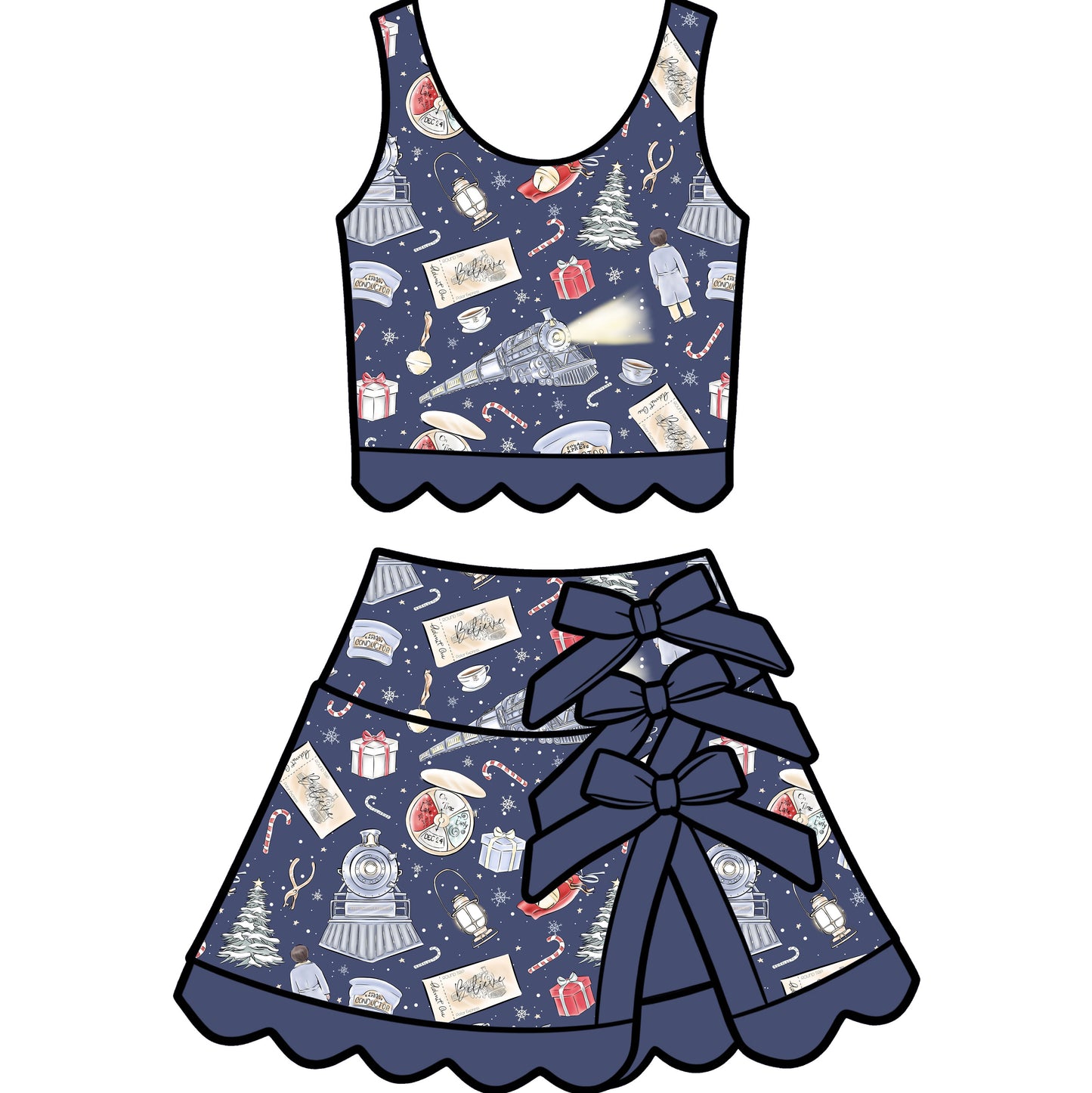 All Aboard Tutu Set (P/O)