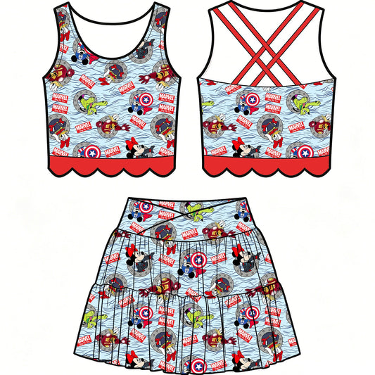Avengers Ahoy Tulle Tutu Set (P/O)