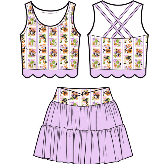 Spooky Sidekicks Tulle Tutu Set (P/O)