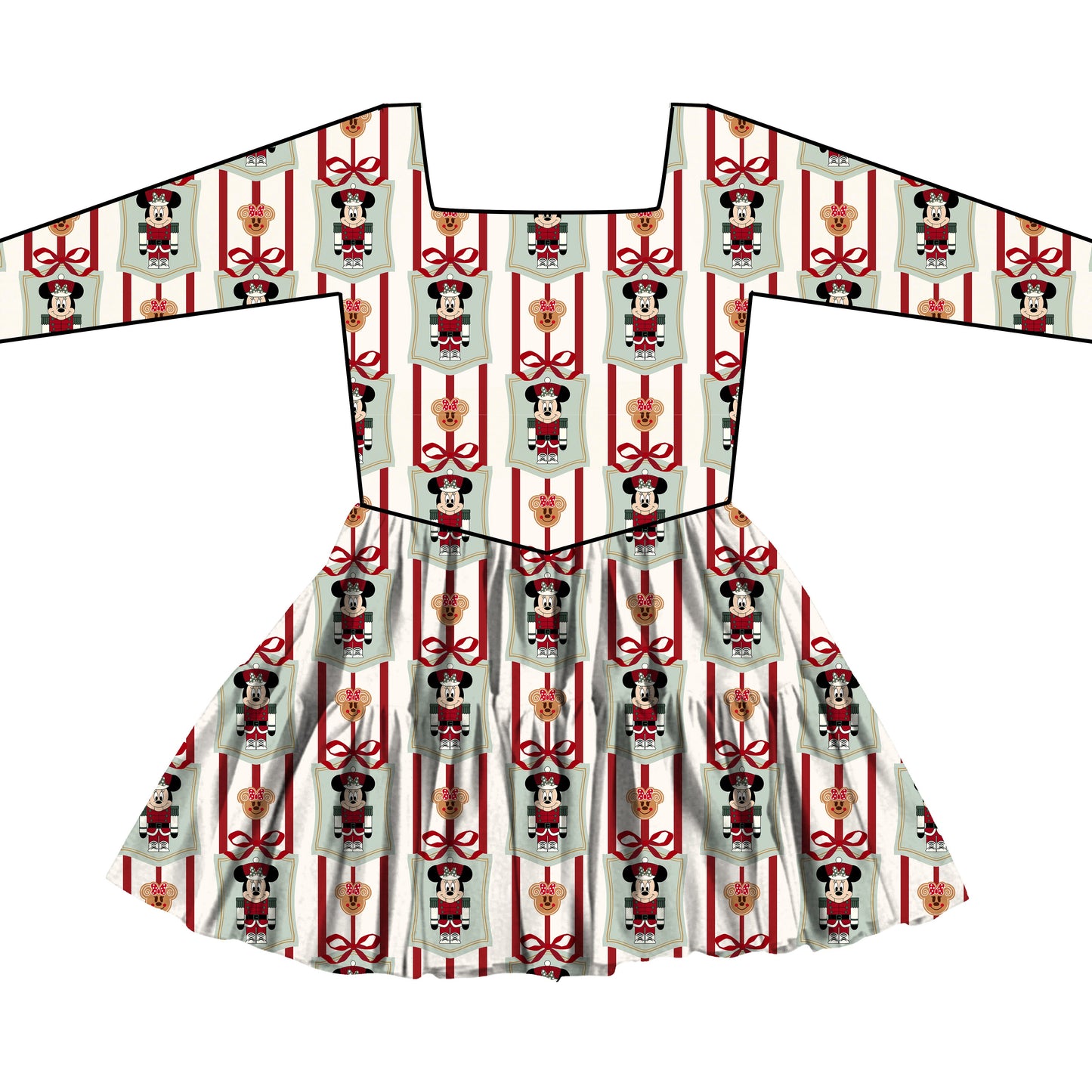 Merriest Mouse LS Twirlie (P/O)