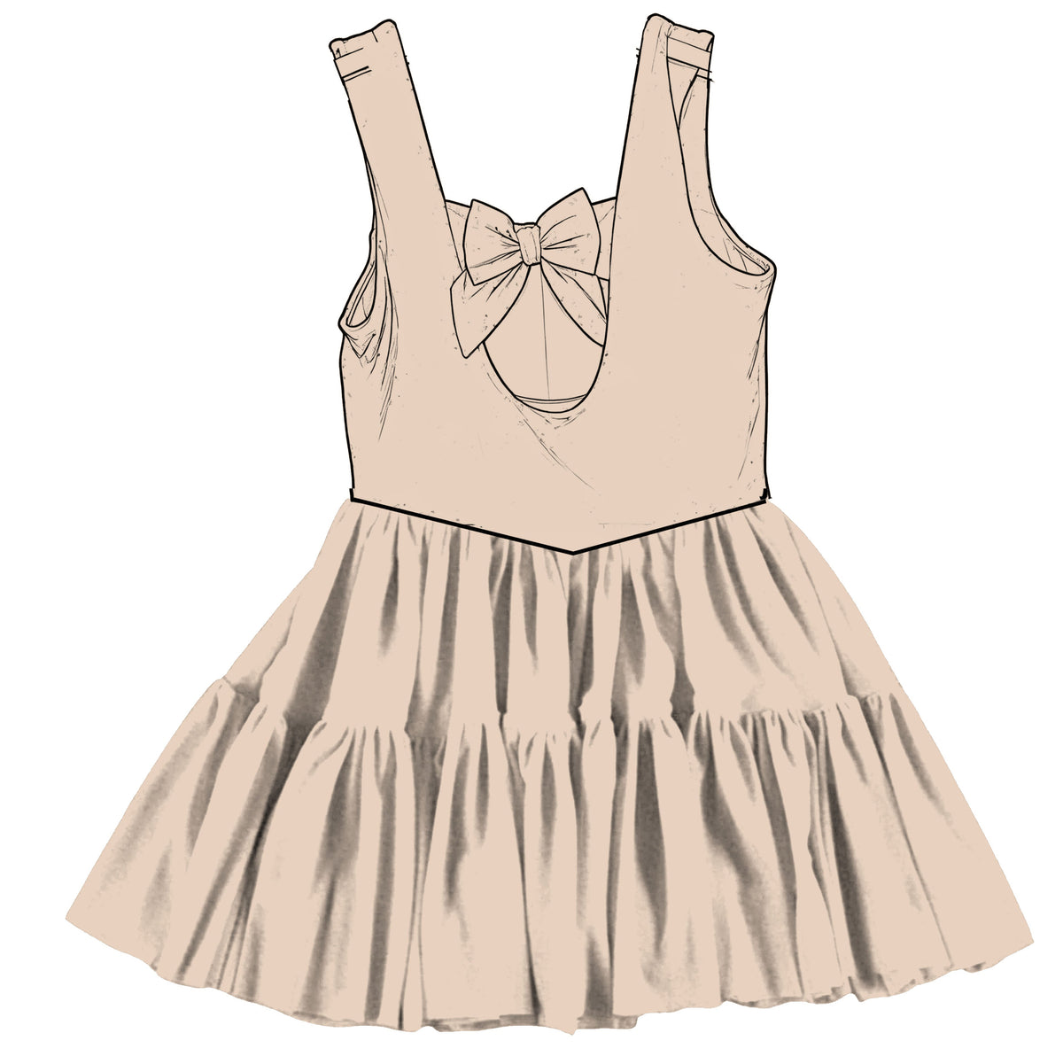 Vanilla Oat Tulle Twirlie (P/O)