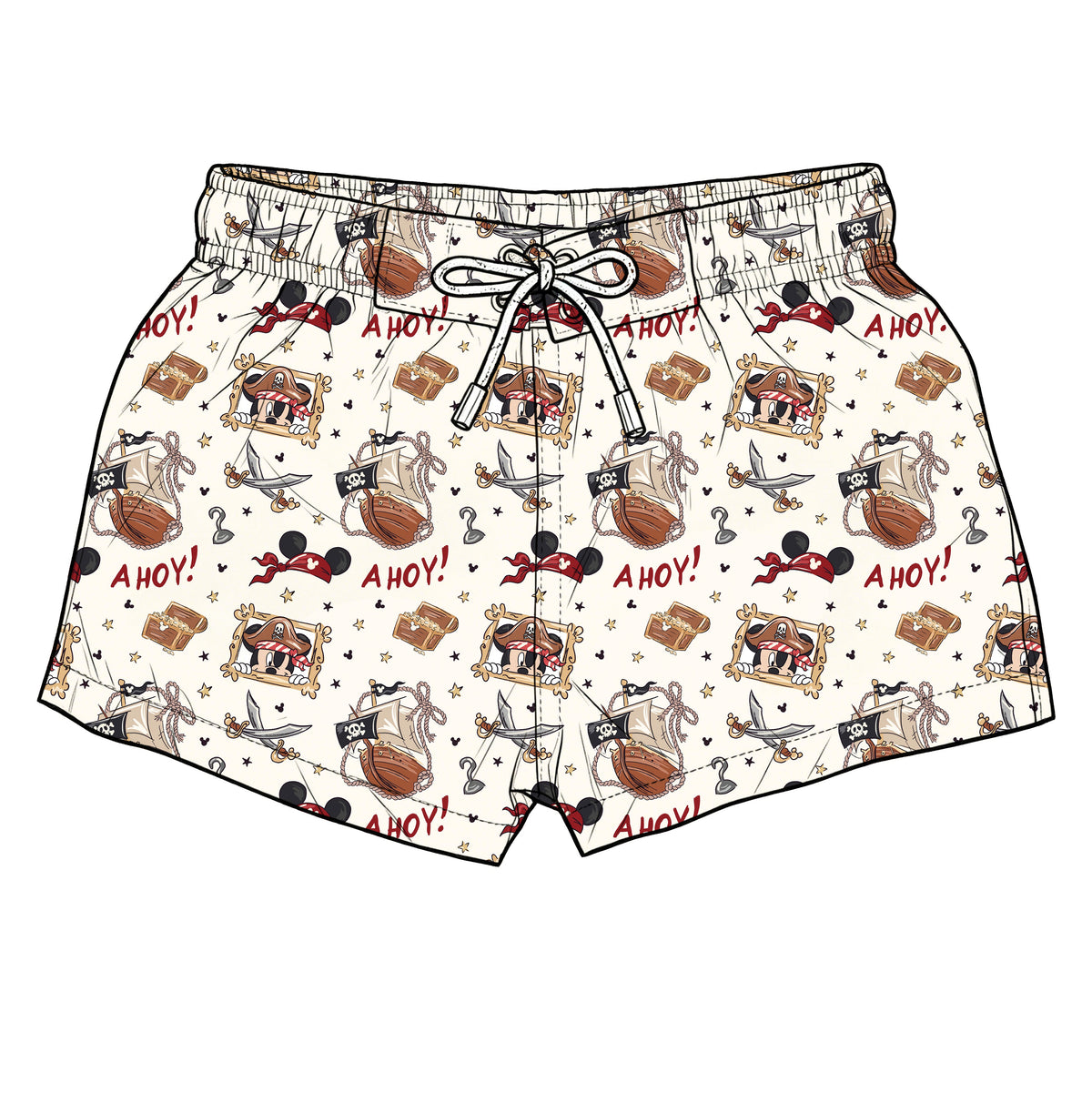 Yo Ho Short Swimmies (P/O)