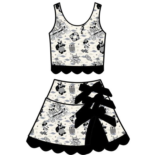 Vintage Voyage Tutu Set (P/O)