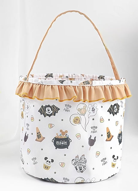 Boo to You *Ruffle* Collapsible Candy Caddy