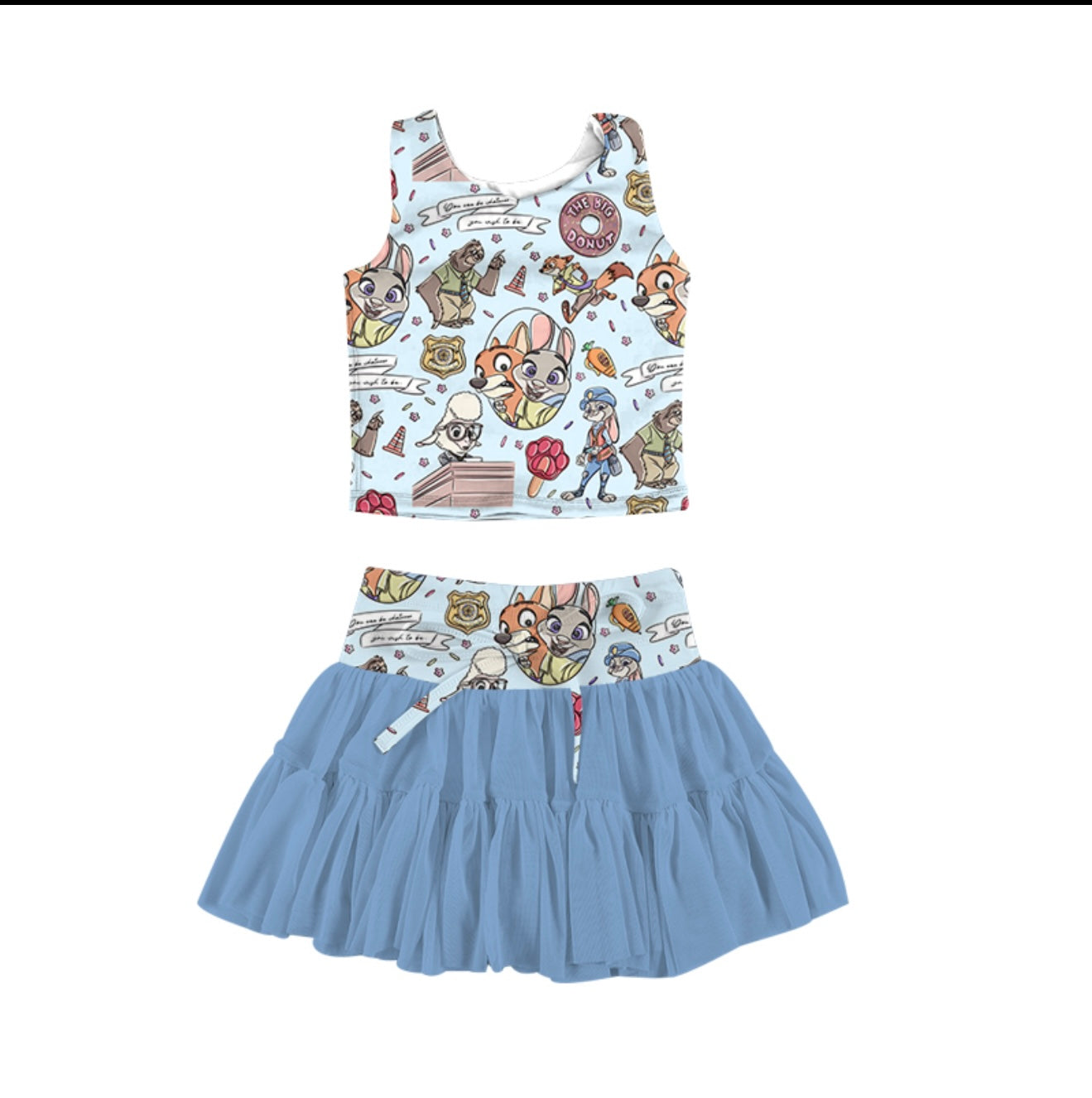 Pawpsicles Tulle Tutu Set/Pre-Order