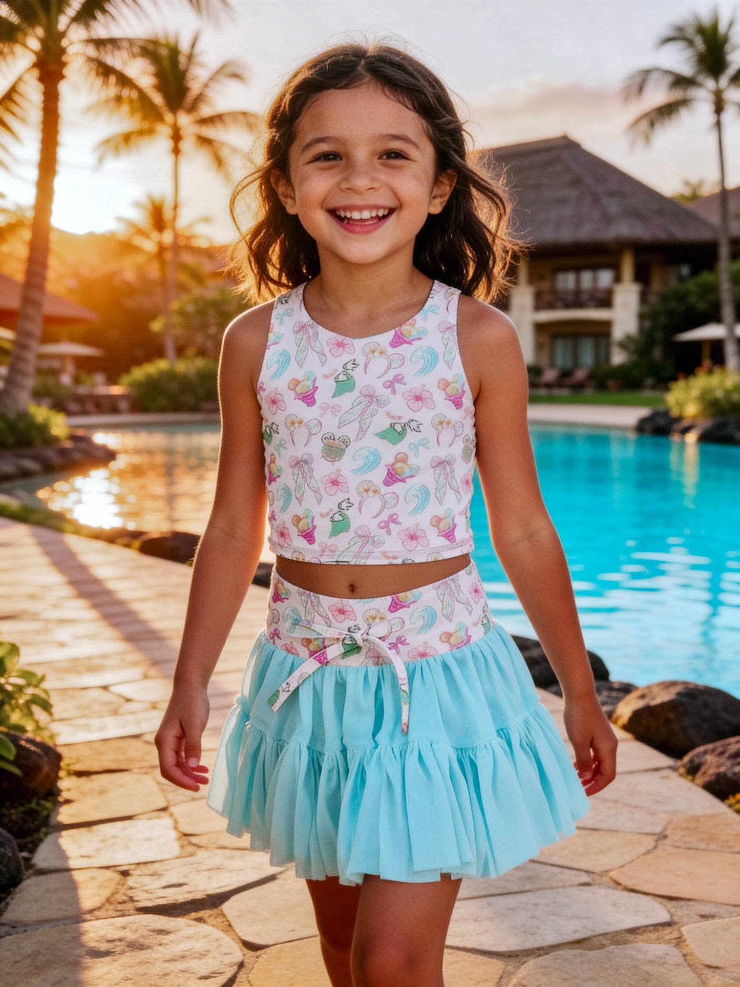 Ko Olina Tulle Tutu Set (P/O)