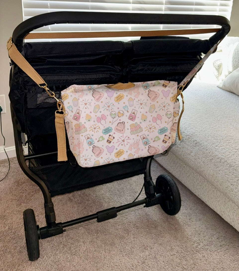 *Pastel Park Days* Stroller Caddy