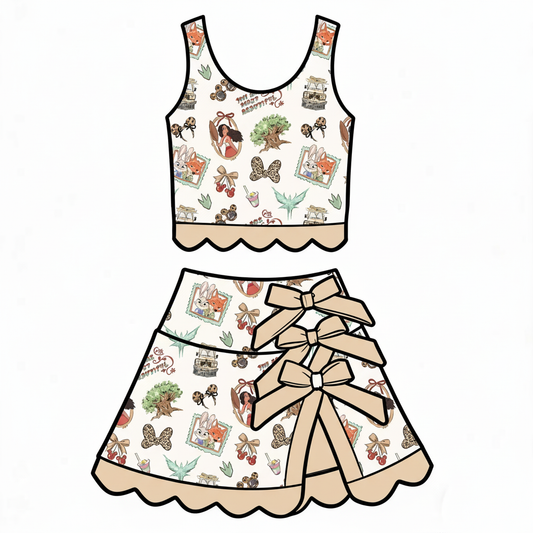 Night Blossom Tutu Set (RTS)